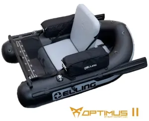 Elling belly boat optimus ii čierny 166 cm #8291041
