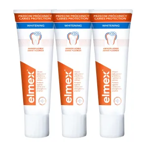 Elmex Bieliaca zubná pasta Caries Protection Whitening 3 x 75 ml
