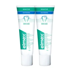 Elmex Bělicí zubní pasta pro citlivé zuby Sensitive Whitening Duopack 2 x 75 ml