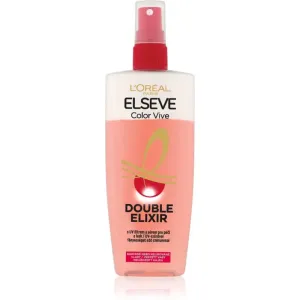 L'Oréal Paris Elseve Color-Vive Double Elixir 200 ml bezoplachová starostlivosť pre ženy na farbené vlasy