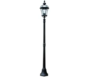 Elstead Garden Zone - Vonkajšia lampa LEDBURY 1xE27/100W/230V IP44 čierna