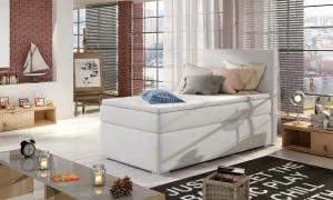 ArtElta Čalúnená jednolôžková posteľ ROCCO | pravá 90 x 200 cm Farba: Soft 17