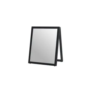 Elvisia Zrkadlo ZINA | čierna 50 x 40 cm