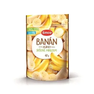 Emco Mrazom sušený banán 40 g