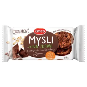 EMCO Mysli ovsené sušienky čokoládové 60 g