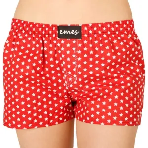 Emes red shorts with stars