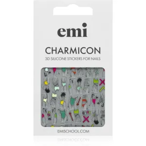 emi Charmicon Easy-breezy nálepky na nechty 3D #208 1 ks #6423318