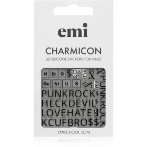 emi Charmicon Punk Rock nálepky na nechty 3D #183 1 ks #6423322