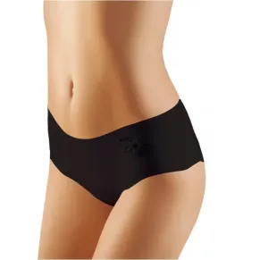 Women's panties Emili black (Flower)