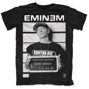 Eminem Tričko Arrest Unisex Black XL