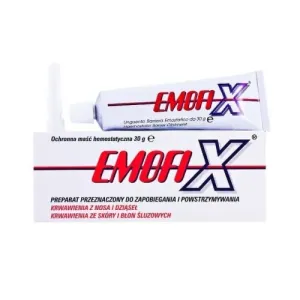 Emofix hemostatická ochranná masť do nosa 1x30 g #126249