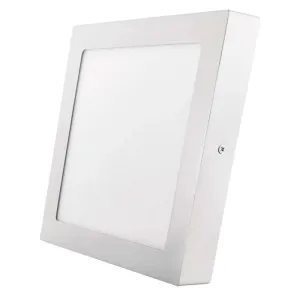 EMOS LED panel štvorcový prisadený, 18W, biely, 22,5x225xcm, teplá biela ZM6141