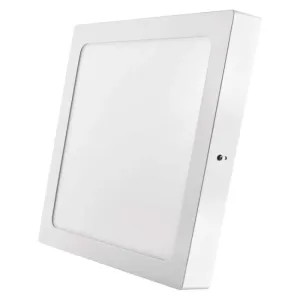 LED panel 300×300, štvorcový prisadený biely, 24W teplá b
