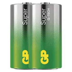 EMOS Alkalická batéria GP Super C (LR14), 2ks B01302