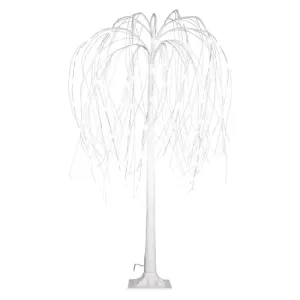 EMOS LED svietiaci stromček, 120 cm, vonkajší i vnútorný, studená biela