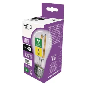 EMOS LED žiarovka Filament 5W E27 212lm/W Farba svetla: Denná biela ZF5158