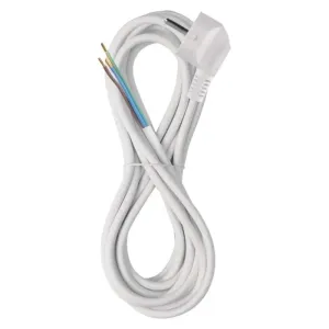 EMOS | S14315 | Flexo šnúra PVC 3× 1,0mm2, 5m, biela