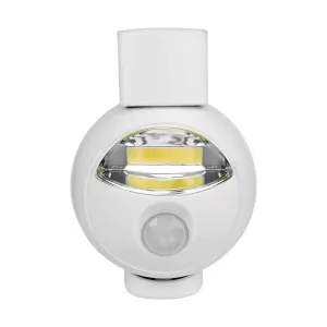 EMOS Nočné svetlo COB LED 3W, 360° natáčanie, studená biela P3311