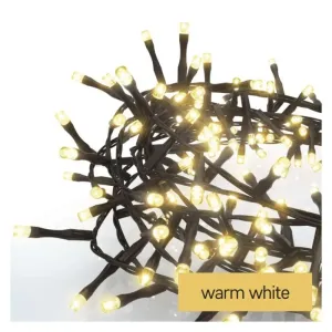 EMOS LED vianočný reťaz - ježko 8m, vonkajšie aj vnútorné teplá biela, časovač D4BW02