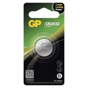 EMOS Lithiová gombíková batéria GP CR2032, 1ks B15322