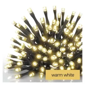 EMOS Štandard LED spojovacia vianočná reťaz, 5 m, vonkajšia aj vnútorná, teplá biela