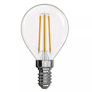 LED žiarovka Filament Mini Globe / E14 / 4 W (40 W) / 465 lm / teplá biela
