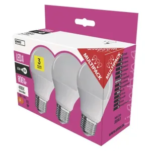 EMOS LED žiarovka Classic A60 / E27 / 8,5 W (60 W) / 806 lm / neutrálna biela, 1525733412