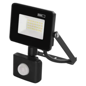 LED reflektor SIMPO s pohybovým čidlom 20,5W, čierna, neutrálna biela