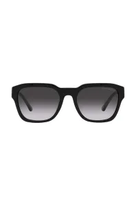 Slnečné okuliare Emporio Armani pánske, šedá farba