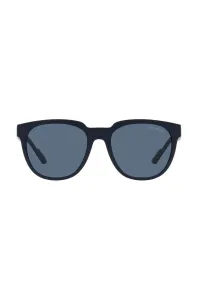 Slnečné okuliare Emporio Armani pánske, čierna farba #5883931