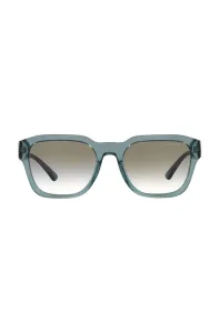Slnečné okuliare Emporio Armani pánske, zelená farba #5964386
