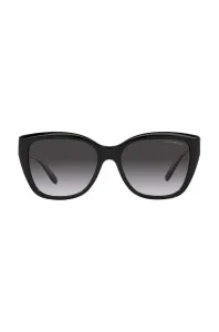 Slnečné okuliare Emporio Armani dámske, čierna farba #5883883