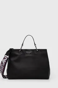 Kožená kabelka Emporio Armani čierna farba, Y3D165 Y478E