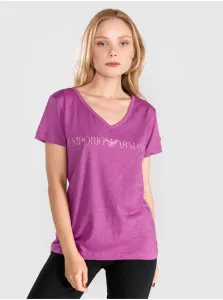 Pyžamá pre ženy Emporio Armani - ružová, fialová #1062524