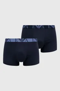 Boxerky Emporio Armani Underwear 3-pak pánske, tmavomodrá farba #8734710
