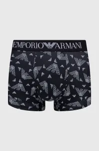 Boxerky Emporio Armani Underwear pánske, čierna farba #186254