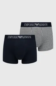 Boxerky Emporio Armani Underwear pánske, tmavomodrá farba #182451