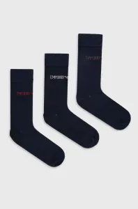 Ponožky Emporio Armani Underwear pánske, tmavomodrá farba #182415