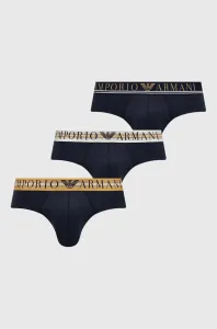 Slipy Emporio Armani Underwear 3-pak pánske #8737115