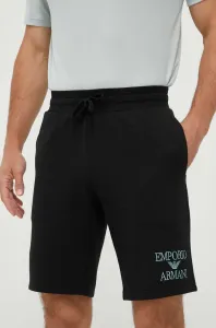 Šortky Emporio Armani Underwear čierna farba