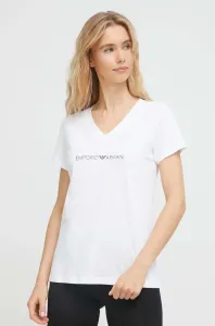 Bavlnené tričko Emporio Armani Underwear biela farba #8736248