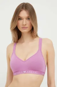 Podprsenka Emporio Armani Underwear ružová farba, jednofarebný #8740047