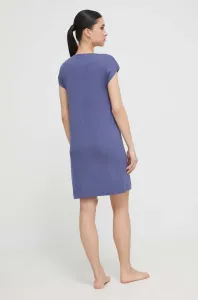 Spoločenské šaty Emporio Armani Underwear tmavomodrá farba, mini, oversize