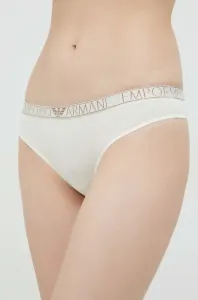 Tangá Emporio Armani Underwear béžová farba, #8489780
