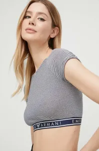 Tričko Emporio Armani Underwear tmavomodrá farba #8919282