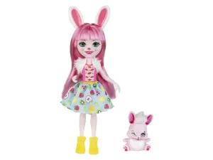 MATTEL -  Mattel Enchantimals bábika so zvieratkom (Bree Zajacová a Twist)