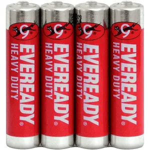 Energizer R6/4P Eveready Red AAA
