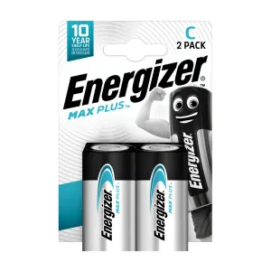 Batéria Energizer Max Plus monočlánok C 2 ks
