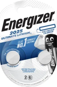 Energizer gombíková batéria CR2025 Ultimate Lithium BP2, 2ks