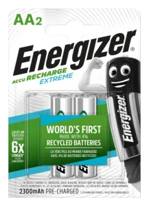 Energizer nabíjacia batéria HR6 Extreme AA 2300 FSB2, 2ks
